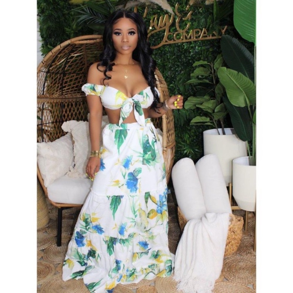 Summer skirt set